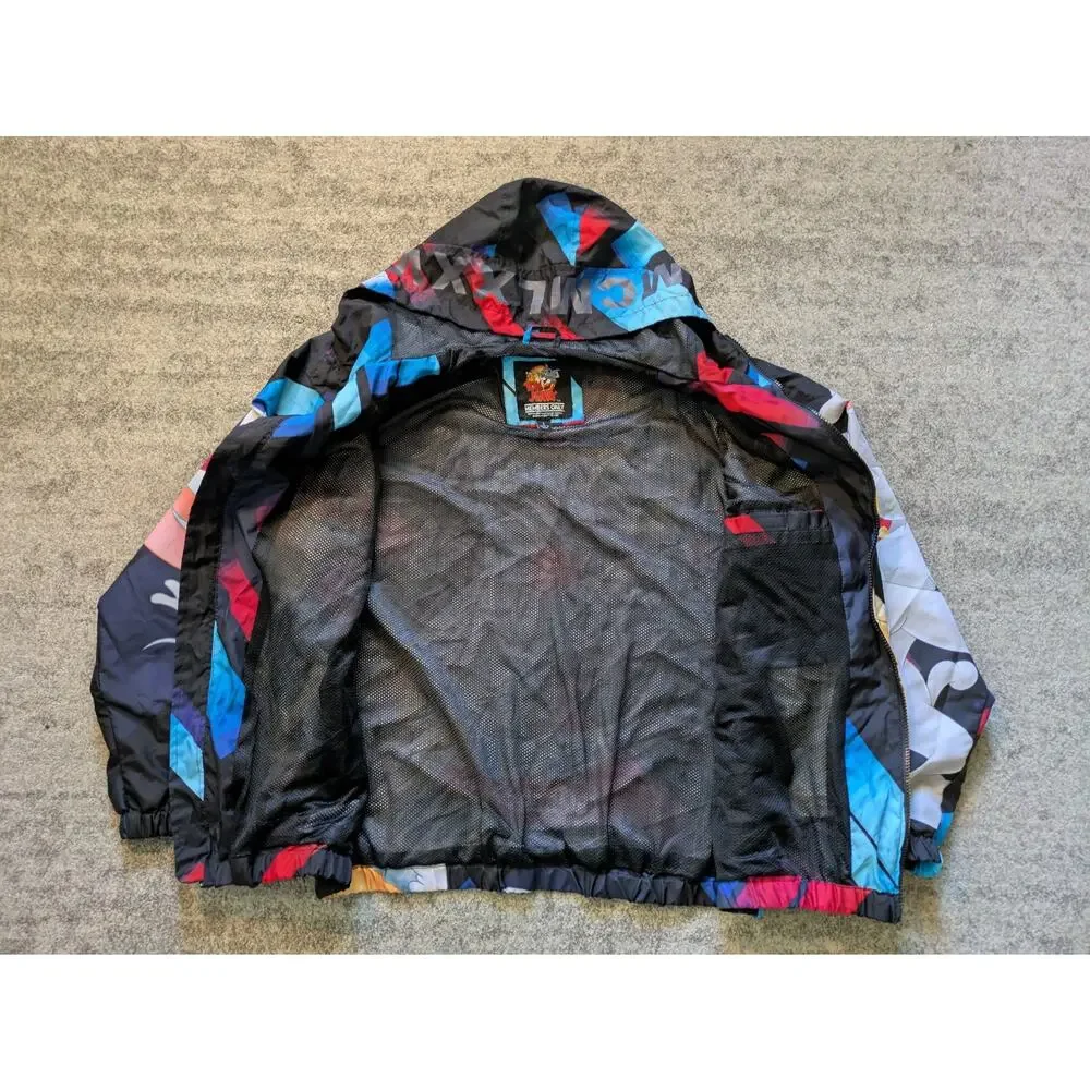 Members Only Tom & Jerry Limited Edition Print Windbreaker Rain Jacket - Large - Picture 11 of 16